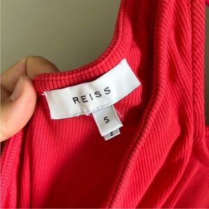 Reiss asymmetrical ribbed tank